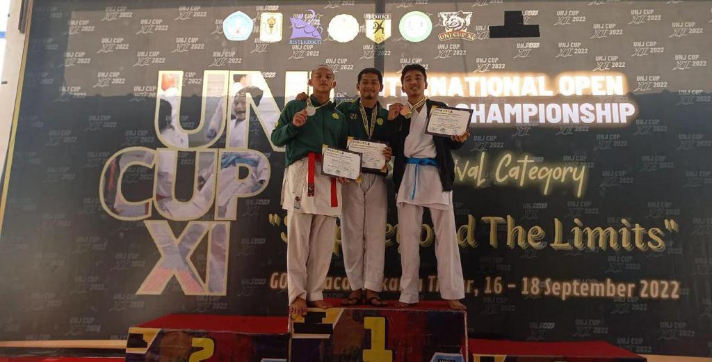 Mahasiswa Universitas BSI Raih Medali Perunggu di Ajang International UNJ CUP XI Karate Championship 2022
