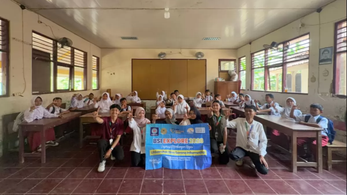 BSI Explore 2026 Laksanakan Pembelajaran Canva dan AI untuk Siswa SDN Kiarapayung 1