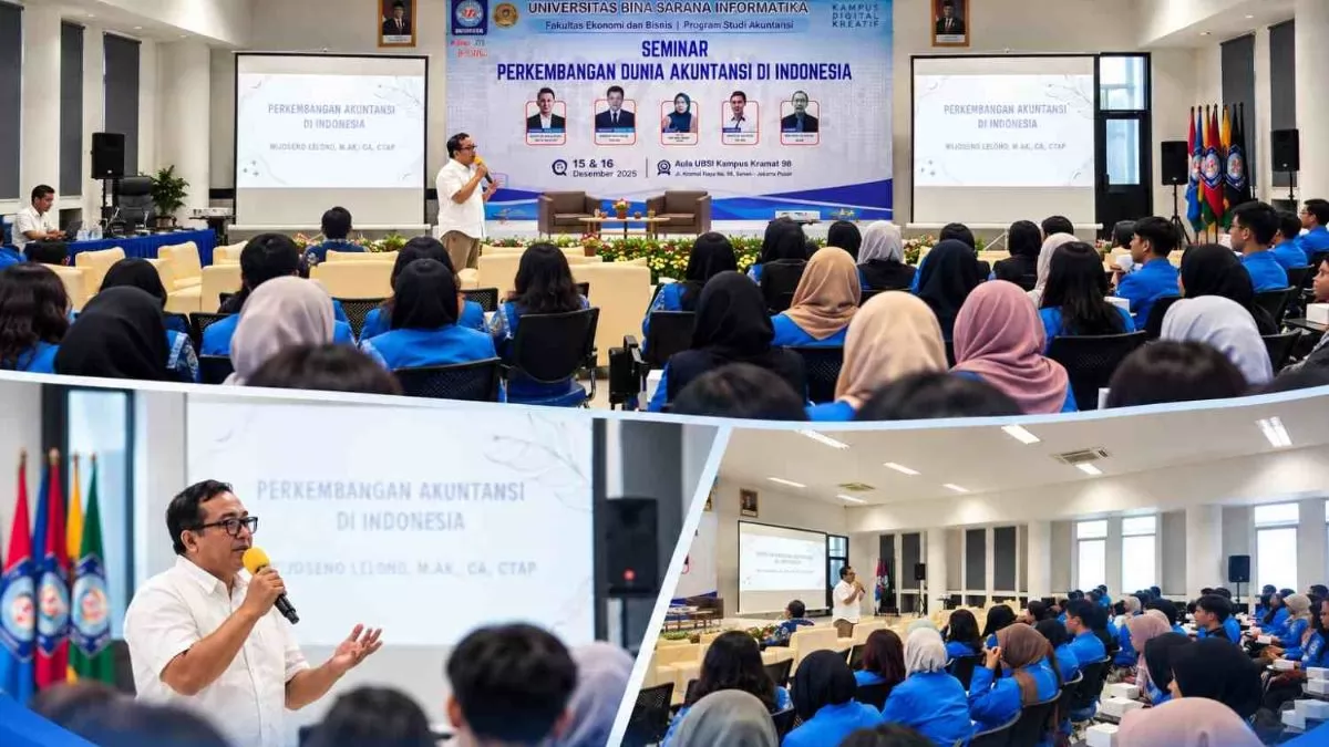 Prodi Akuntansi UBSI Bekali Mahasiswa dengan Wawasan Perkembangan Dunia Profesi Akuntansi di Indonesia