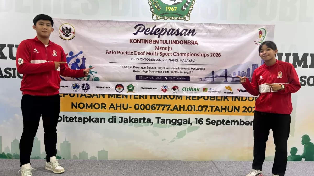 Mahasiswa UBSI Kaliabang Bersiap Tampil di Asia Pacific Deaf Multi Sport Championship 2026 di Malaysia