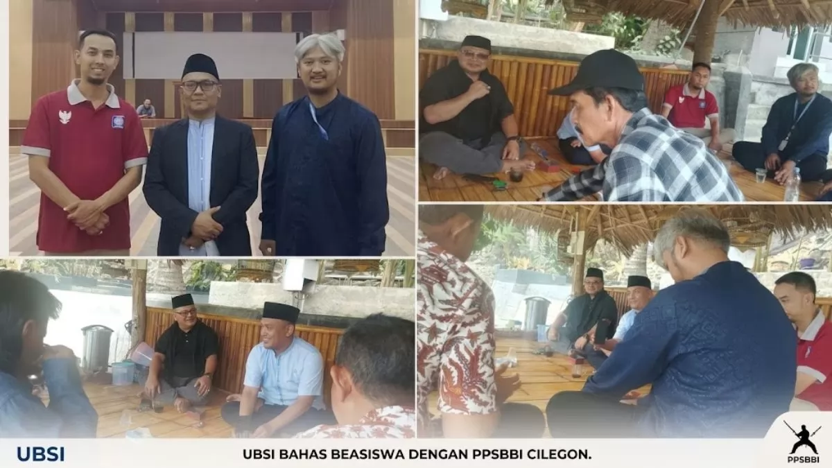 Perluas Akses Pendidikan bagi Atlet, UBSI Bahas Peluang Beasiswa Bersama Perguruan Pencak Silat Bandrong Banten-Indonesia (PPSBBI) Kota Cilegon