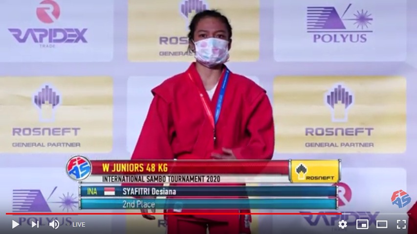 Mahasiswa UBSI Asal Karawang Harumkan Indonesia Pada Ajang World Sambo Championship