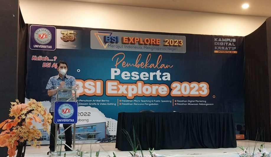 Pembekalan BSI Explore 2023 : Pelatihan Public Speaking & Micro Teaching