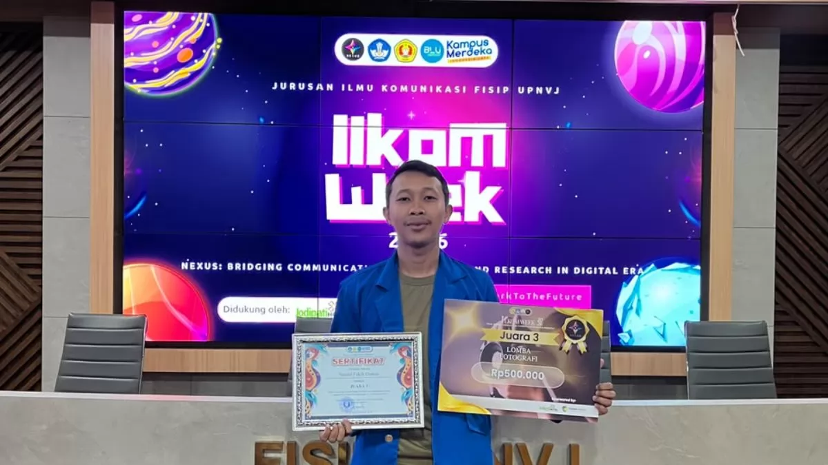 Perjuangan Heroik Naufal Fakih Usman, Mahasiswa D3 Penyiaran UBSI Kampus Ciledug Raih Juara 3 Fotografi di UPNVJ
