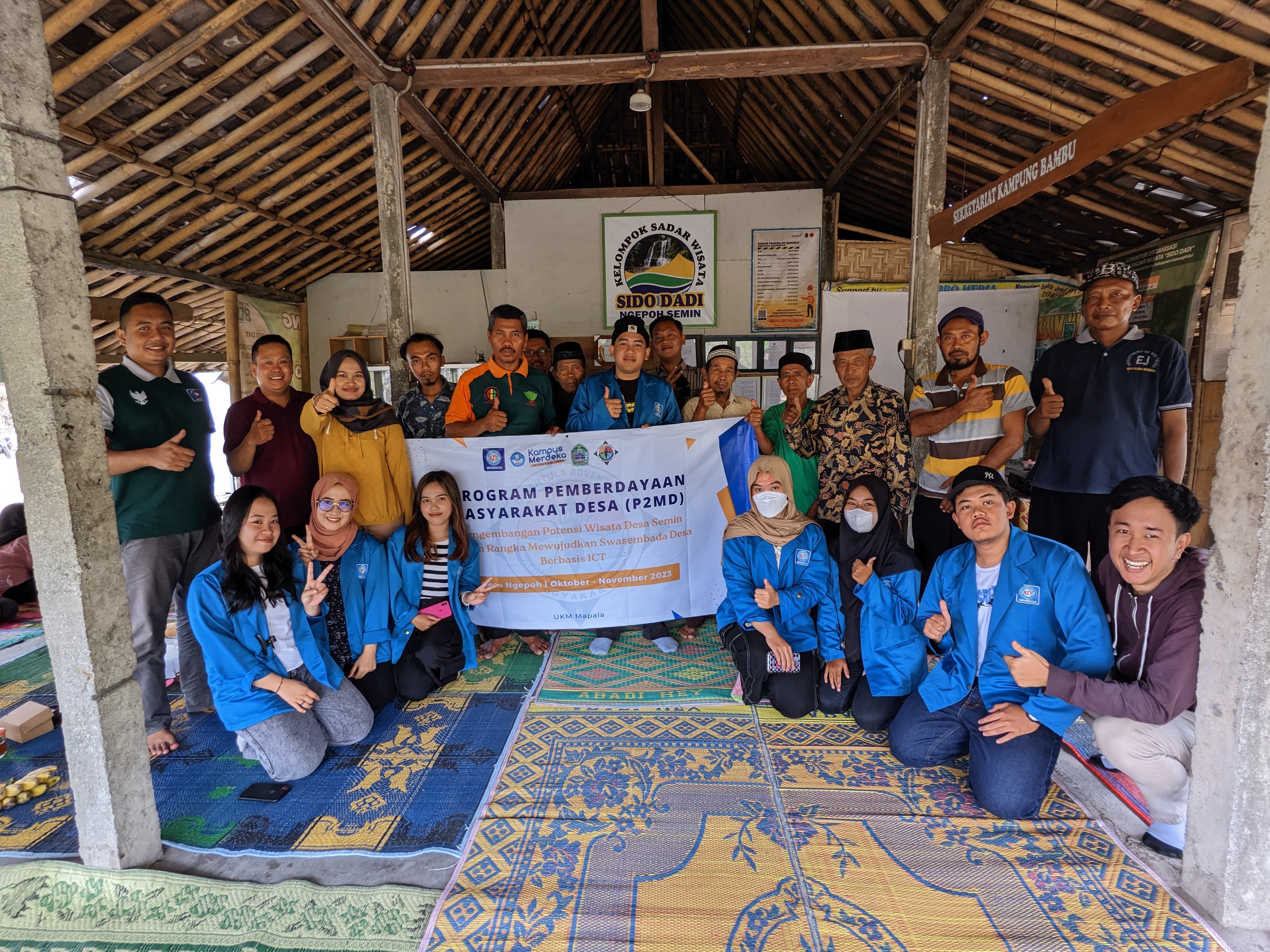 Dukung Swasembada Desa Berbasis ICT, Kampus UBSI Lakukan Sosialisasi Program Pendampingan Wisata Desa Semin Yogyakarta