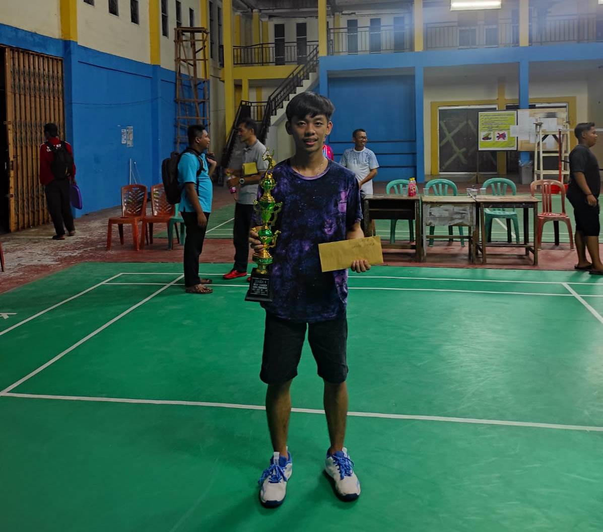 Mahasiswa Universitas BSI Pontianak , Berhasil Meraih Juara Di Kejuaran bulu Tangkis HUT Kabupaten Kayong Utara ke 15