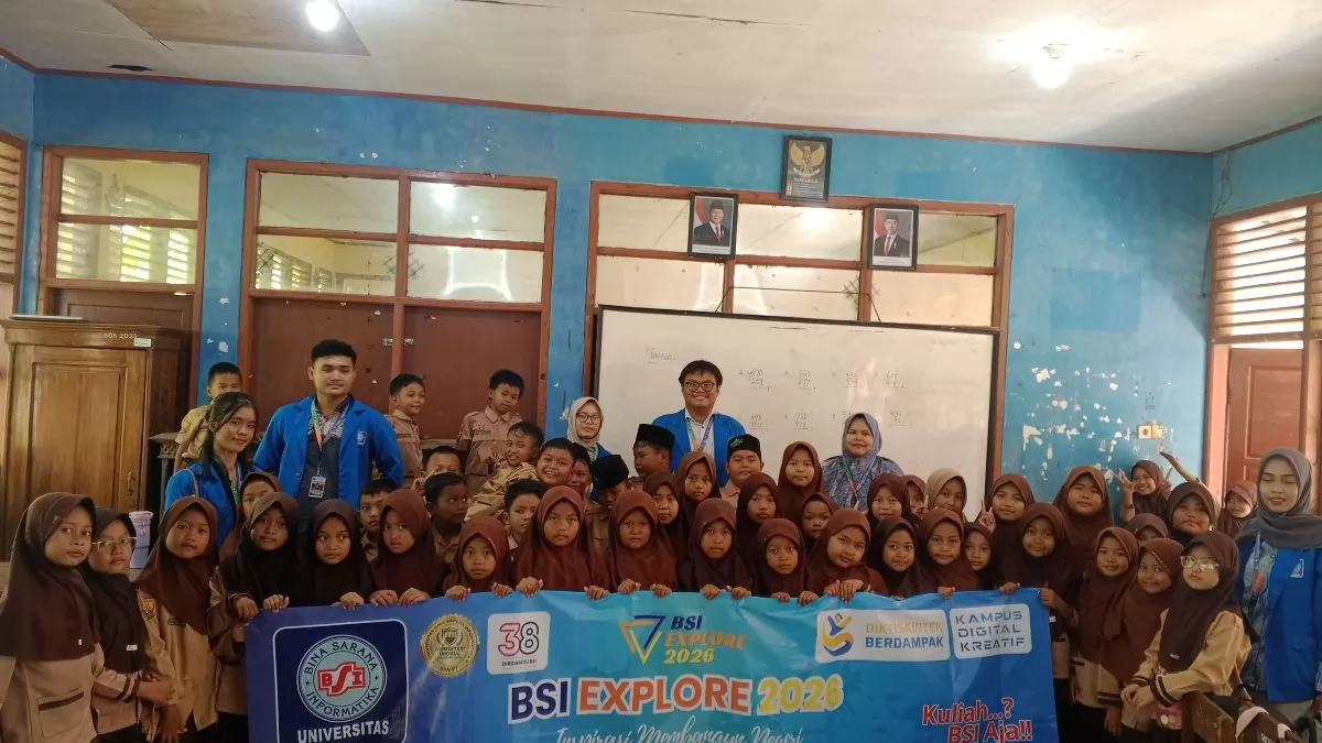 Hari Ketiga BSI Explore 2026, Mahasiswa Lakukan Pendekatan dan Observasi di SDN Situdam 1