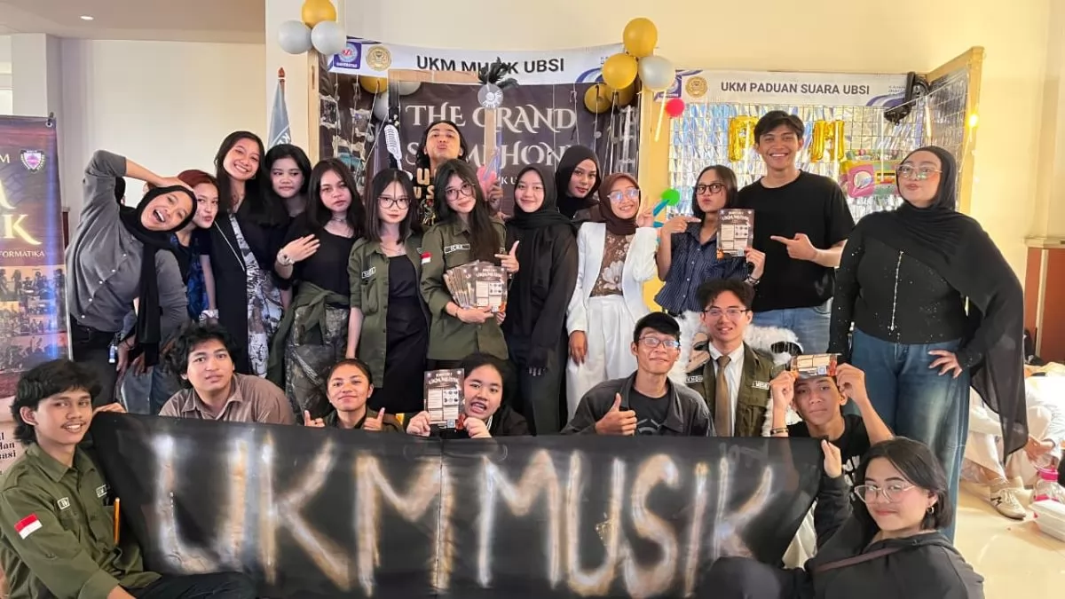 UKM Musik UBSI Ramaikan SEMOT UBSI 2026, Kenalkan Organisasi Lewat Panggung dan Stand di BSI Ormawa Expo 