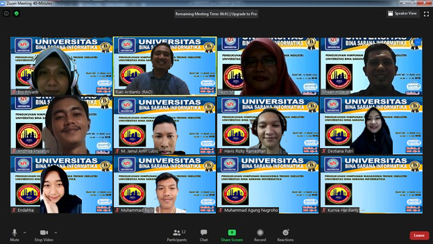 PENGUKUHAN HIMPUNAN MAHASISWA PROGRAM STUDI TEKNIK INDUSTRI (HIMTI)