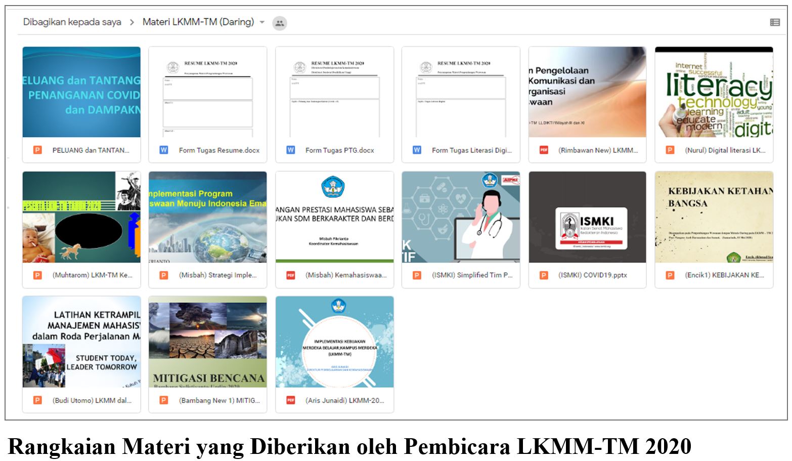 Seru! Partisipasi Mahasiswa UBSI dalam Kegiatan LKMM TM 2020