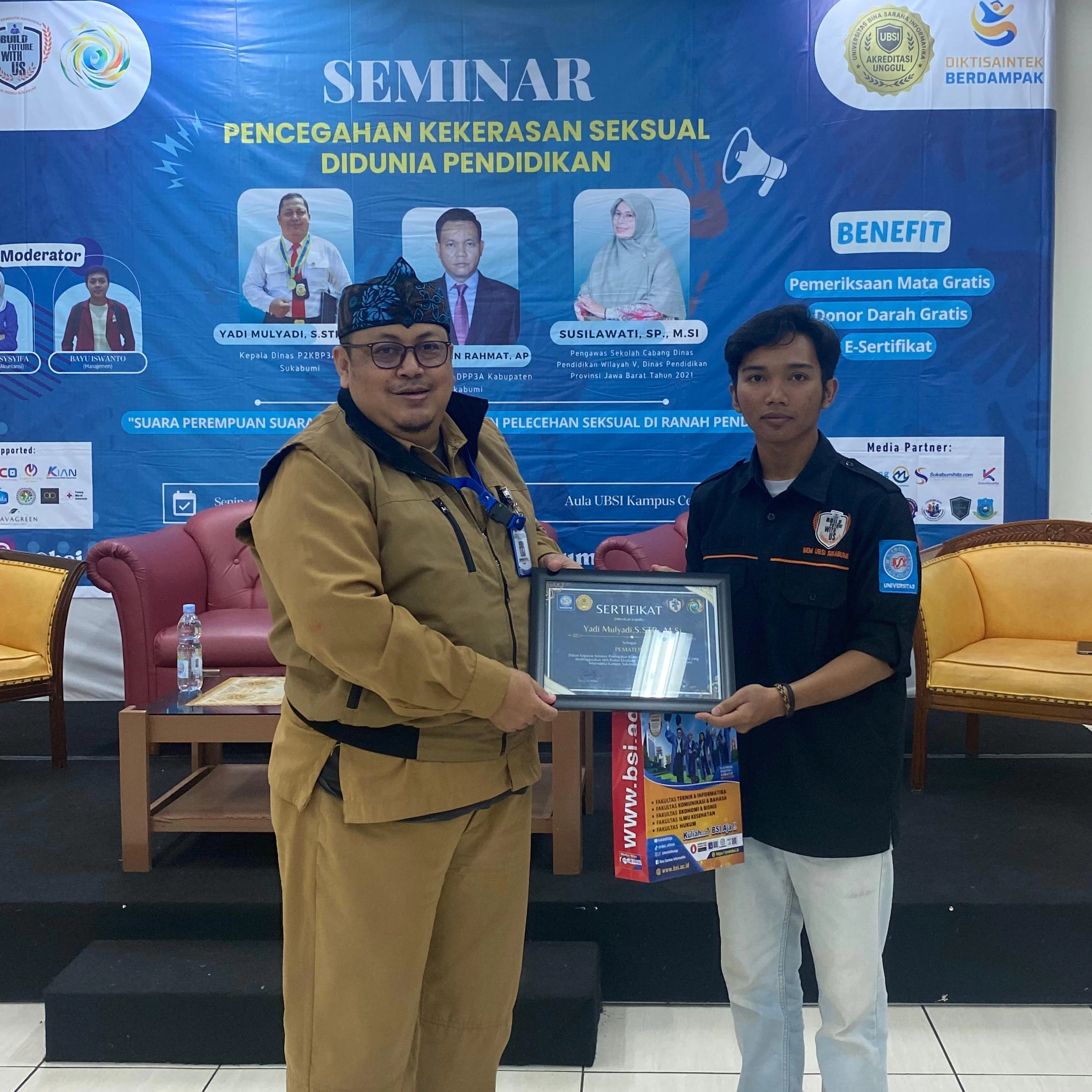 Seminar Pencegahan Kekerasan seksual di dunia pendidikan