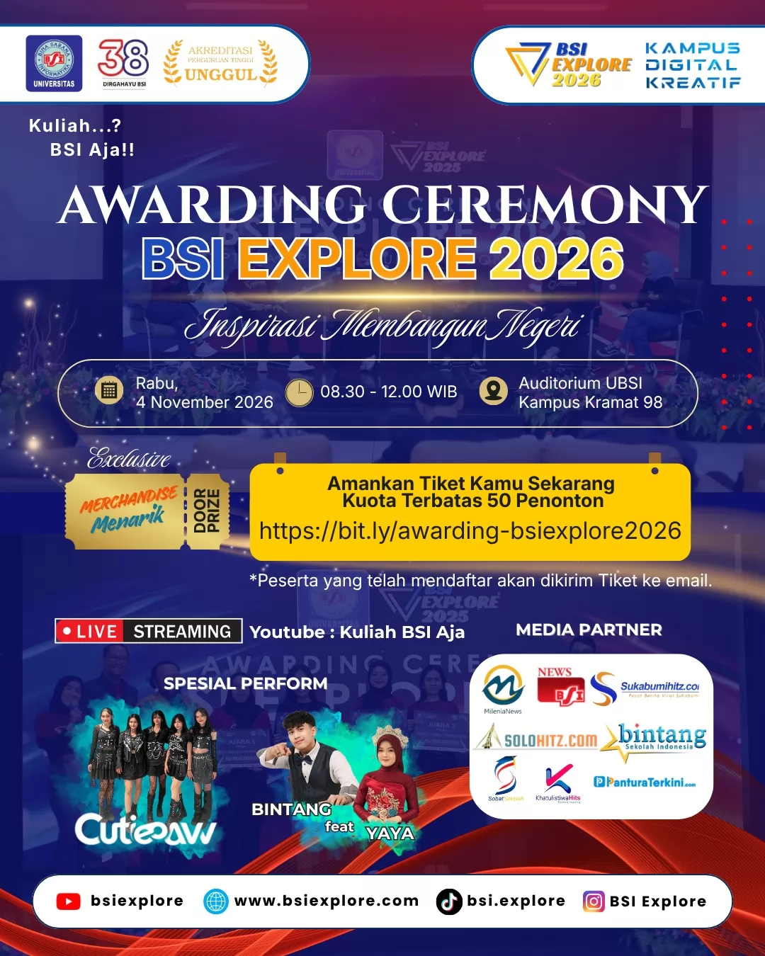 AWARDING CEREMONY BSI EXPLORE 2026