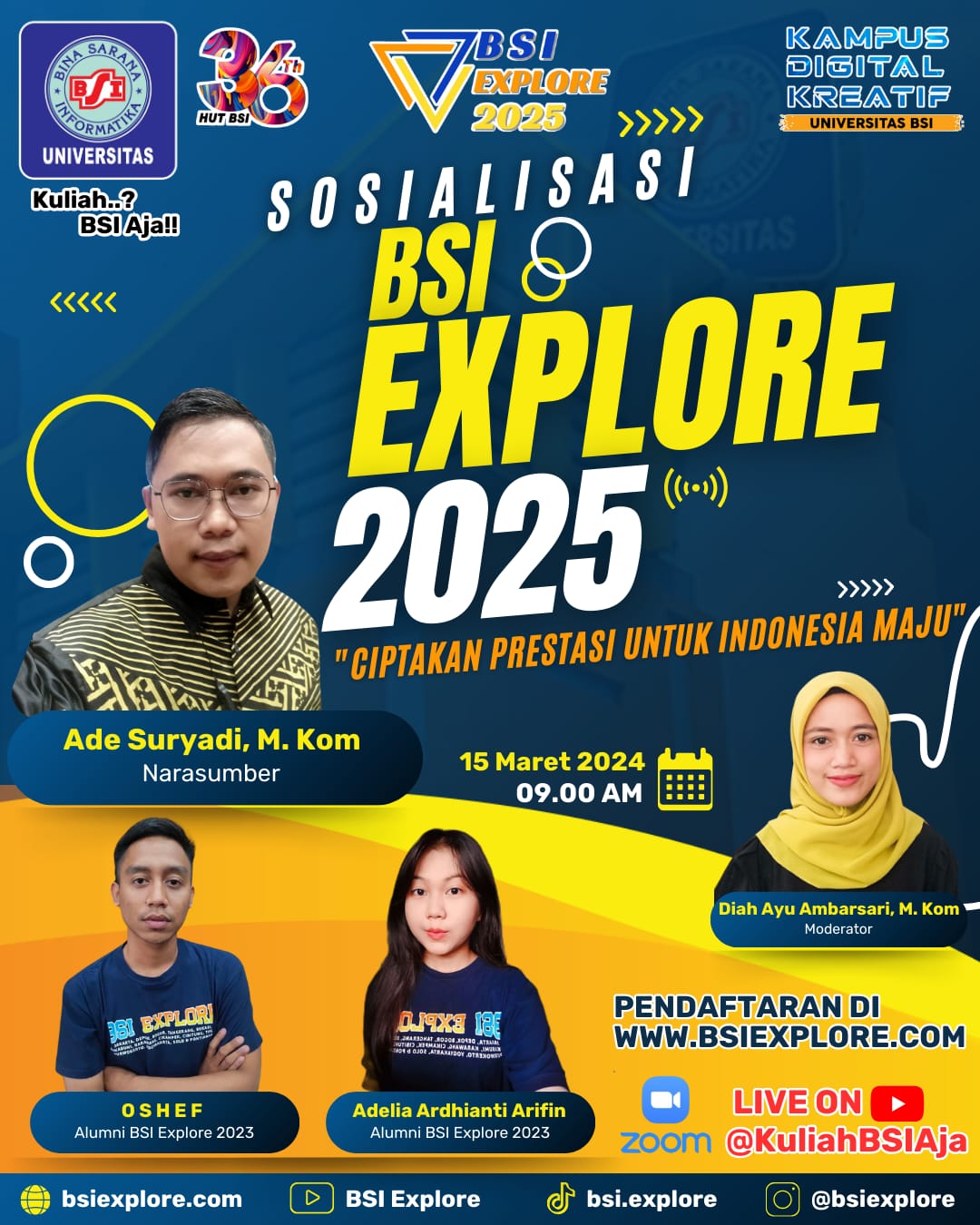 Sosialisasi BSI Explore 2025