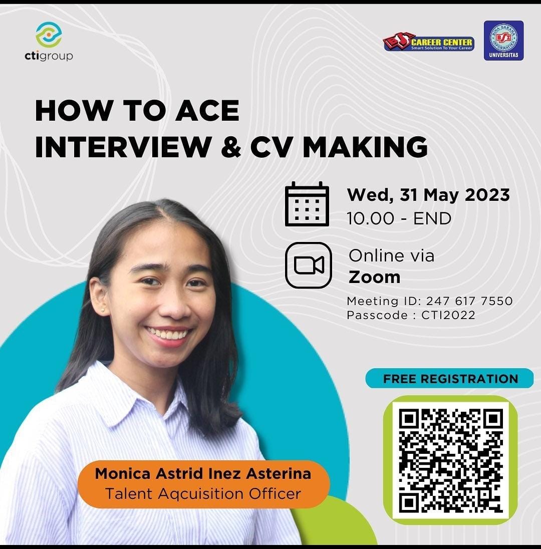 Webinar How To Ace Interview and CV Making